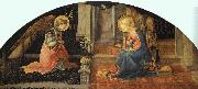 Fra Filippo Lippi Annunciation  ff Sweden oil painting reproduction